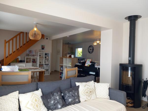 Maison CONTEMPORAINE 121 m2 AVEC VIE DE PLAIN PIED LANNION (22)