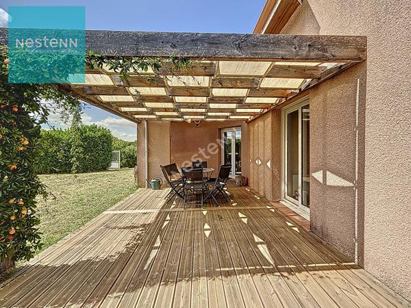 Maison avec piscine et garage à vendre à Villefranche de Lauragais - 4 chambres et piscine !