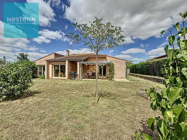 Maison avec piscine et garage à vendre à Villefranche de Lauragais - 4 chambres et piscine !