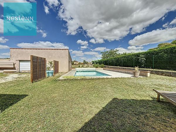 Maison avec piscine et garage à vendre à Villefranche de Lauragais - 4 chambres et piscine !
