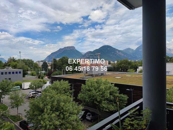 Grenoble (38100) APPARTEMENT T2 récent avec balcon 10 m² – Vue montagnes – Résidence sécurisée – Grenoble