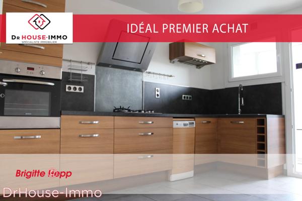 Appartement à vendre 3 pièces de 62 m²