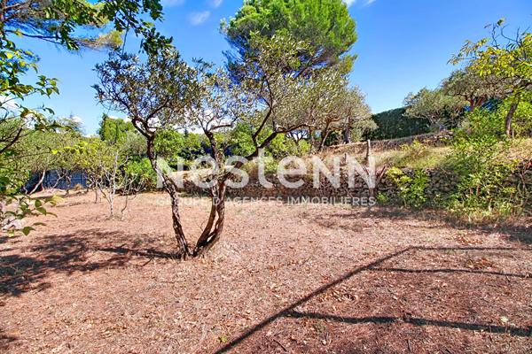 À VENDRE ! SALERNES ! TERRAIN CONSTRUCTIBLE DE 1 680 m² CLOS AVEC OLIVIERS