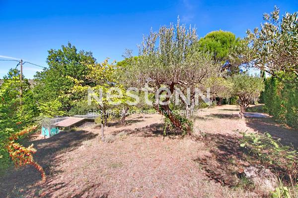 À VENDRE ! SALERNES ! TERRAIN CONSTRUCTIBLE DE 1 680 m² CLOS AVEC OLIVIERS