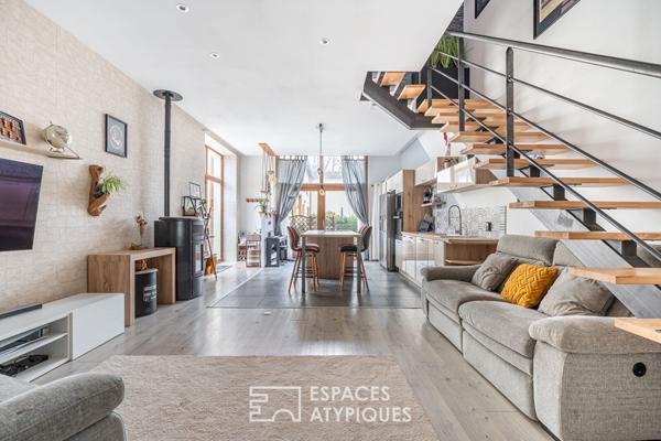 Appartement triplex de caractère au sein d’une copropriété historique