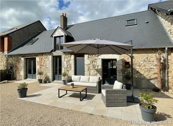 Marolles - Longère de 140 m² à rénover avec grange - 378 m² de terrain
