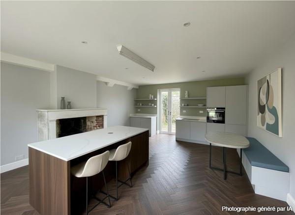 Marolles - Longère de 140 m² à rénover avec grange - 378 m² de terrain