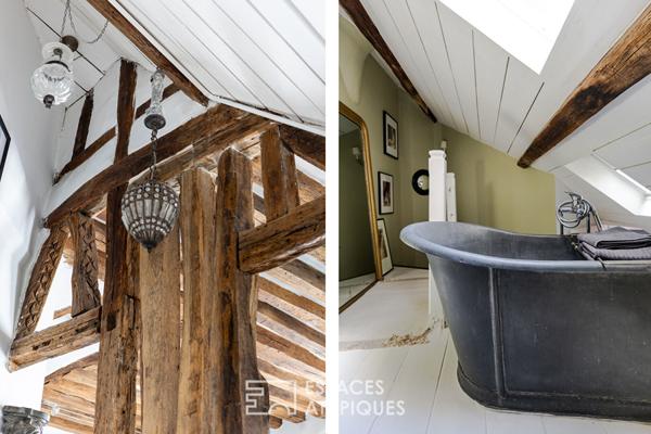 Duplex à l’esprit maison sous les toits au coeur du Haut-Marais