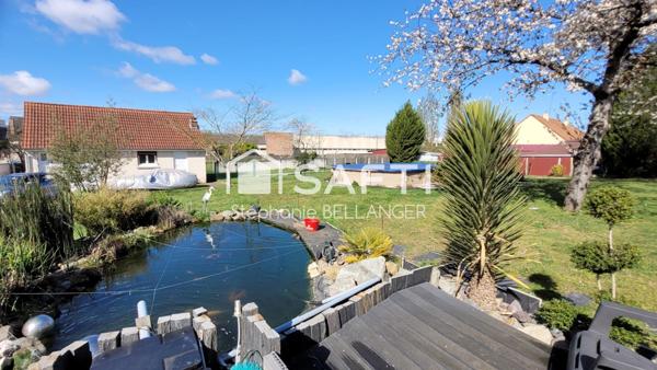 Villa d'exception 203m2, 5chambres, parc arboré et clos de 6897m2, 2 hangards de 130m2