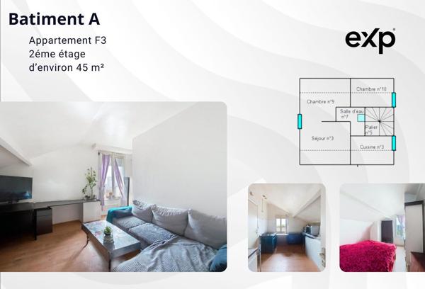 A VENDRE ENSEMBLE IMMOBILIER