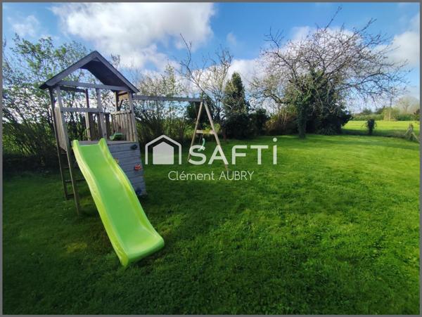 Maison en campagne avec terrain !