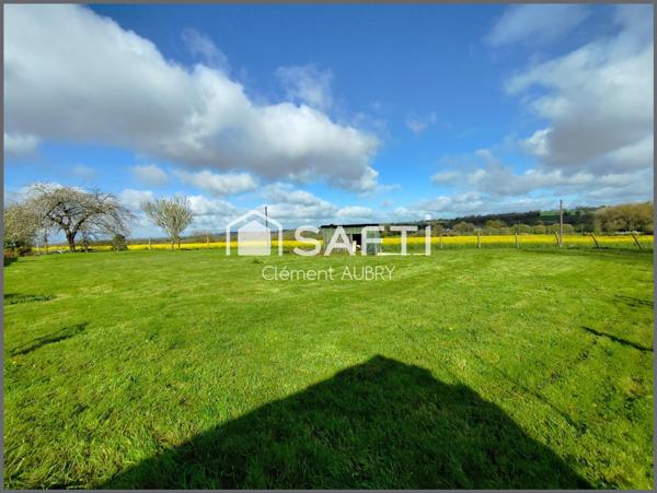 Maison en campagne avec terrain !