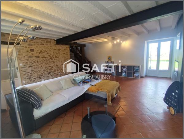 Maison en campagne avec terrain !