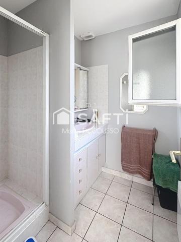 Maison plain-pied, jardin clos, prête à vivre