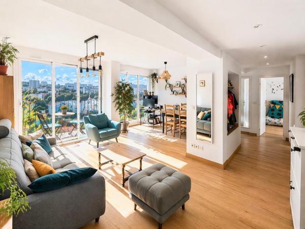 94250 – GENTILLY – 4 PIÈCES – 82 M² – ÉTAGE ÉLEVÉ – VUE EXCEPTIONNELLE – CAVE