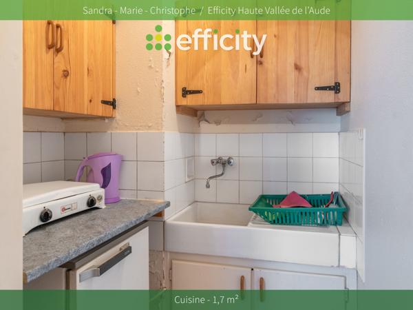 Appartement 1 pièce - 17 m² Exclusivité