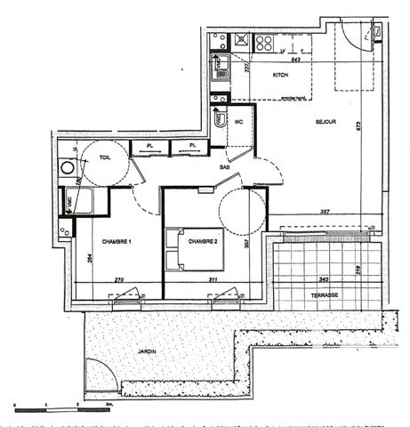 Appartement à vendre 3 pièces 59 m² Saint-Hilaire-de-Riez
