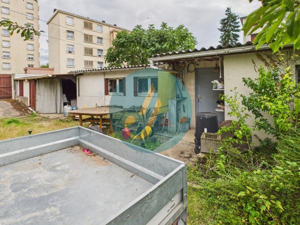 Nevers (58000) Pavillon 4 chambres avec terrain clos à Nevers - Parfait pour une famille ou investisseur !