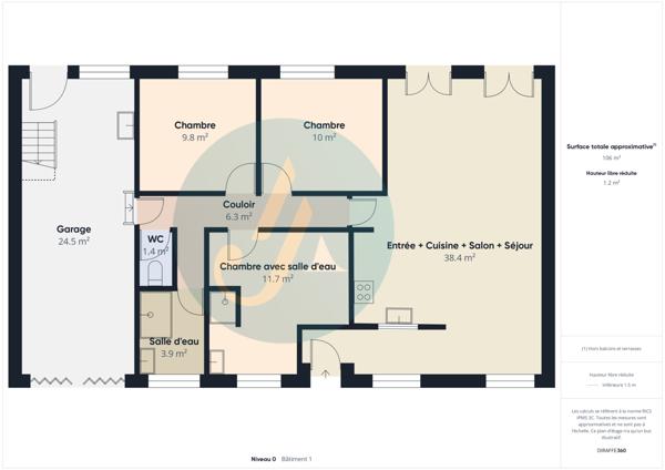 Nevers (58000) Pavillon 4 chambres avec terrain clos à Nevers - Parfait pour une famille ou investisseur !