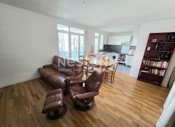 Au pied du métro Rangueil 31400, Appartement Toulouse T4 93 m2 lumineux avec cave - parking