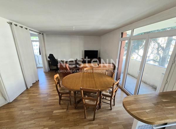 Au pied du métro Rangueil 31400, Appartement Toulouse T4 93 m2 lumineux avec cave - parking