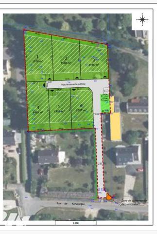 Au calme beau terrain