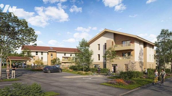 A VENDRE - T4 - NEUF - PREVESSIN MOENS - PROCHE GENEVE - 96,85 m2 - FRAIS REDUITS-