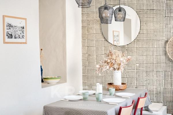 Maison de pêcheur historique avec terrasse et vue mer