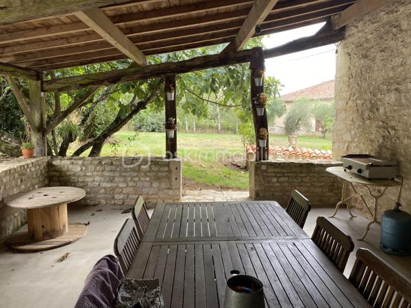 Magnifique propriété de charme au cœur de la nature – Proche rivière Charente 

Amoureux de calme, d’espace et d’authenticité, cette propriété unique et atypique saura vous séduire par son environnement privilégié et ses prestations de qualité.

Située à quelques minutes à pied de la rivière Charente, dans un cadre naturel exceptionnel, cette propriété s’étend sur environ 8 700 m² de terrain, sans vis-à-vis, offrant une véritable parenthèse de sérénité.

° Maison principale – 136 m² (rénovée avec goût)

Maison d’habitation atypique, rénovée avec des matériaux de qualité, alliant charme et confort :

Cuisine aménagée et équipée de 13 m², avec gazinière Godin

Salon chaleureux de 37 m² avec poêle à bois

Salle à manger de 20 m²

Salle d’eau

WC indépendant

À l’étage :

Palier mezzanine

Trois chambres de 10 m², 14 m² et 26 m²

WC supplémentaire

° Gîte ou seconde maison – 112 m²

Idéal pour un projet de location touristique, maison d’amis ou activité indépendante :

Pièce de vie de 36 m²

Cuisine de 15 m²

Salle d’eau avec WC

À l’étage :

Chambre de 20 m²

Grande pièce de 40 m² à aménager selon vos envies (chambres supplémentaires, salle de loisirs, bureau…)

° Dépendances

Grange attenante d’environ 80 m²

Écurie pouvant accueillir deux chevaux, avec deux boxes démontables

° Extérieurs & prestations

Un extérieur soigné et parfaitement exposé, au cœur de la nature :

Jardin calme et verdoyant

Trois terrasses pour profiter du soleil à toute heure

Piscine avec pool house

Douche italienne extérieure et WC

Cuisine d’été idéale pour vos repas en plein air

📍 Situation géographique

Idéalement située à mi-chemin entre Ruffec (16) et Civray (86), à seulement 8 minutes des commodités, cette propriété allie parfaitement tranquillité et accessibilité.

° Une propriété rare, originale et pleine de charme, idéale pour une résidence principale, secondaire ou un projet touristique.

📞 À découvrir sans tarder !