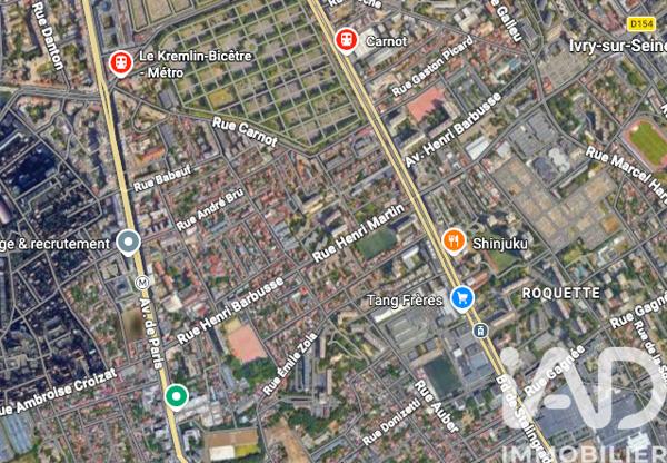 Parking à vendre 12 m² Ivry-sur-Seine