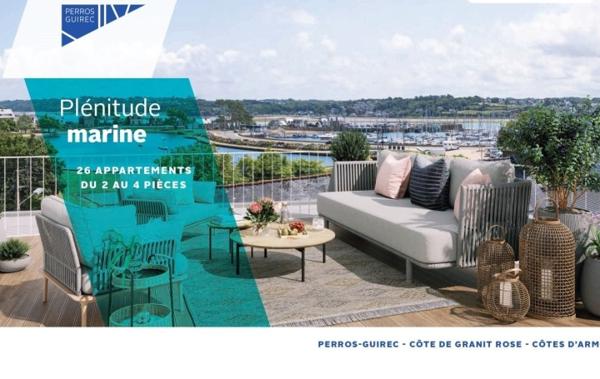 Vente Appartement P4 neuf Perros-guirec   