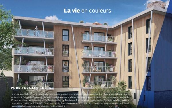 Vente Appartement P4 neuf Perros-guirec   