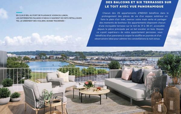 Vente Appartement P4 neuf Perros-guirec   