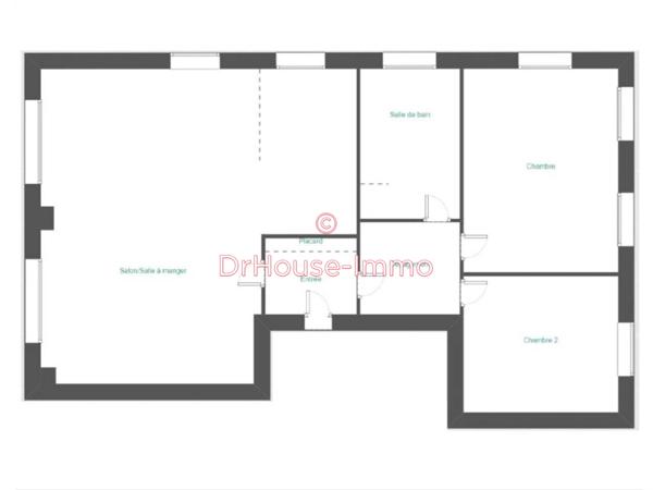 Appartement à vendre 3 pièces de 76 m²