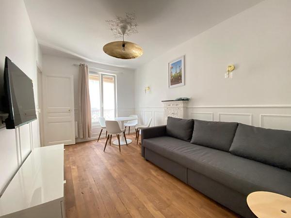 Rue des Archives - Appartement 2 pièces rénové  et calme à louer - Meublé