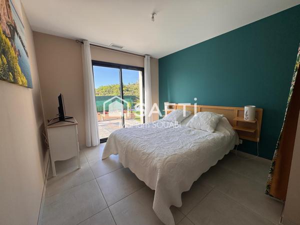 Villa de plain pied 128m2, parcelle 565m2