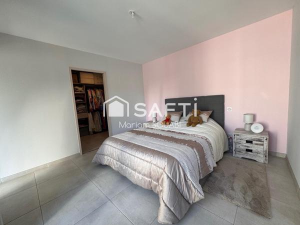 Villa de plain pied 128m2, parcelle 565m2