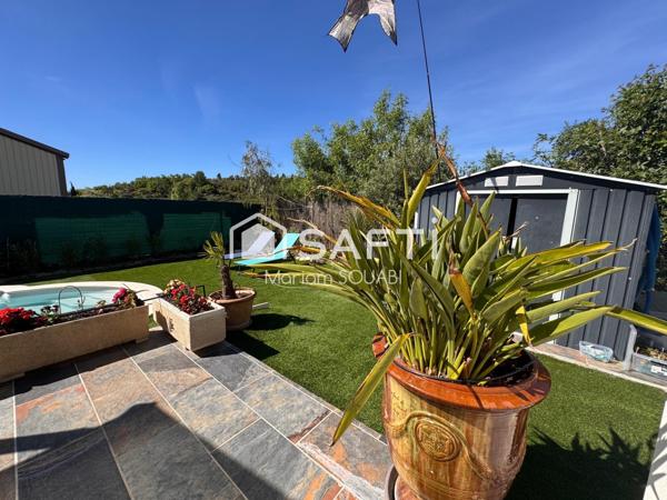 Villa de plain pied 128m2, parcelle 565m2