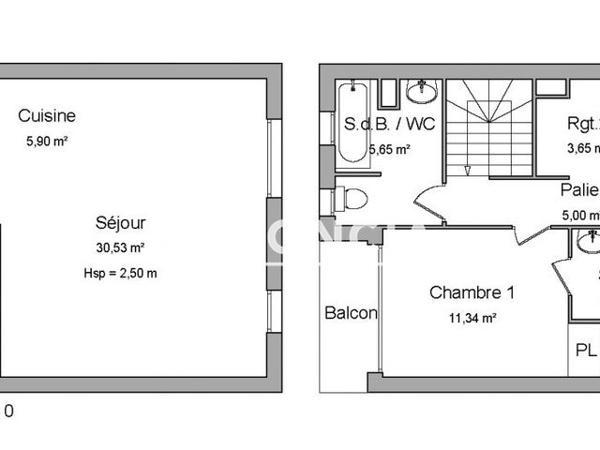 Location Maison 4 pièces 100.6 m² - 2/10 RUE DUBOS Villenave D'ornon 33140