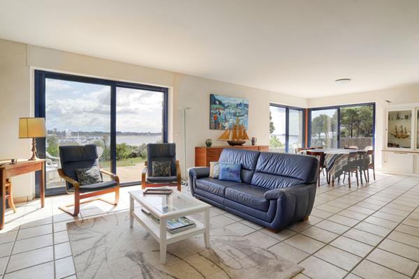 A vendre – Propriété d’exception en première ligne à Saint-Philibert, avec vue mer imprenable et plage à pied