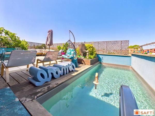 Magnifique Maison de Ville Rooftop, Piscine et Garage de 100m2!!!