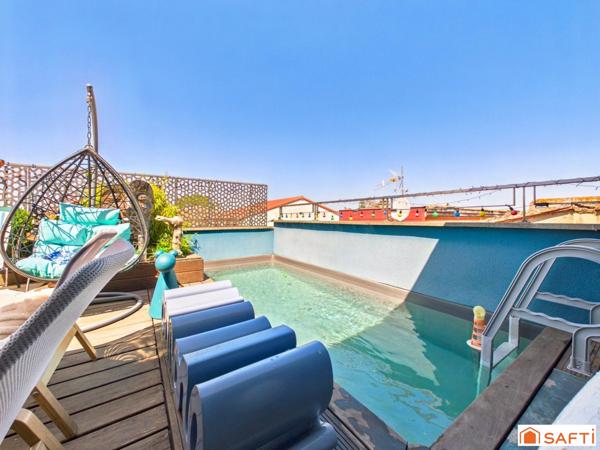 Magnifique Maison de Ville Rooftop, Piscine et Garage de 100m2!!!