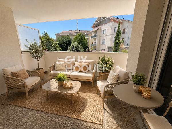 Appartement T2 avec terrasse en plein cœur de Voiron