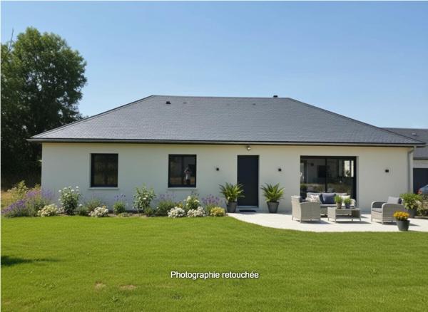 Maison d'Architecte de 2025 de plain pied de 130 m² avec des prestations de qualité au coeur de sébazac