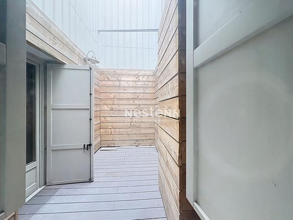 Perpignan, appartement 2 pieces et cour interieure.