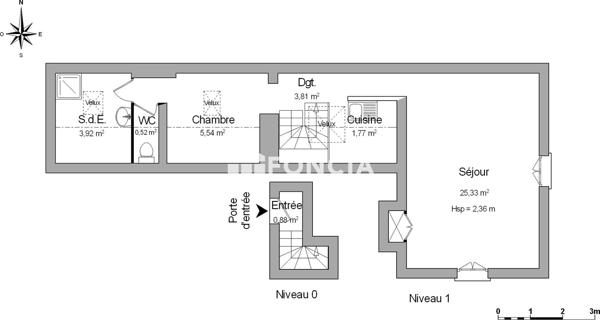Location Appartement 2 pièces 41.77 m² - Valence 26000