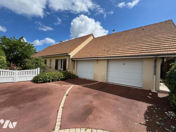 LA GUIERCHE Superbe pavillon de plain-pied sur 1173m², à 15 min du Mans