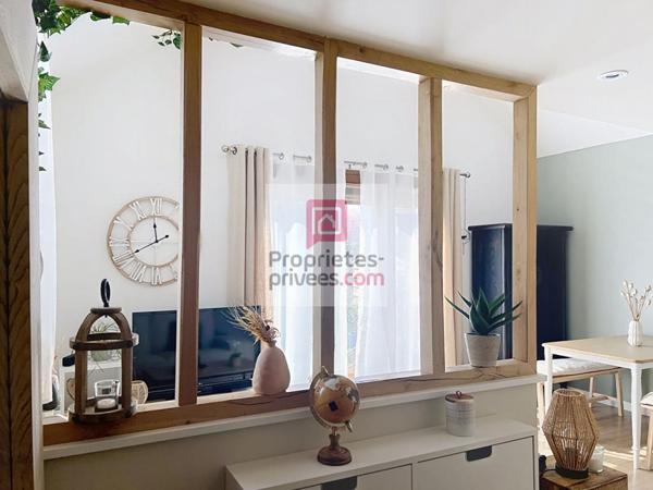 Appartement en duplex avec jardinet