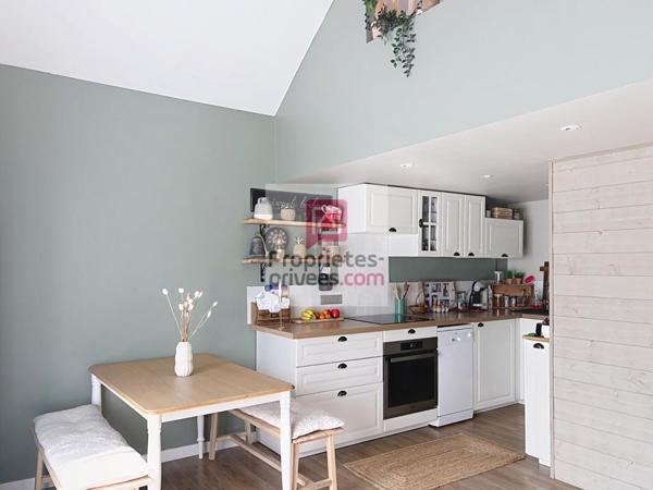 Appartement en duplex avec jardinet