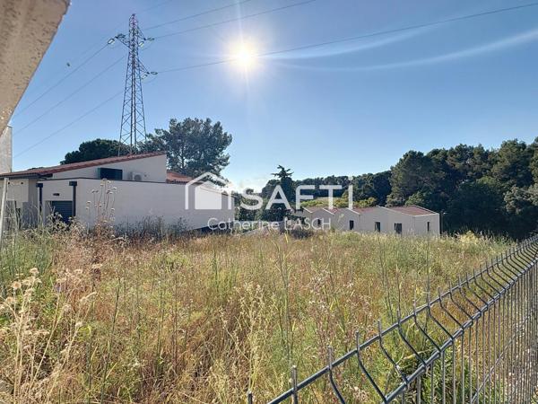 TERRAIN A BATIR A SAINT AUNES